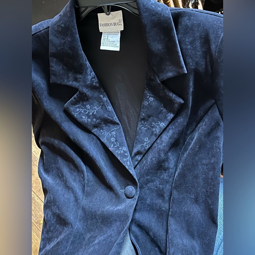 Fashion Bug Blazer Jacket Midnight 8